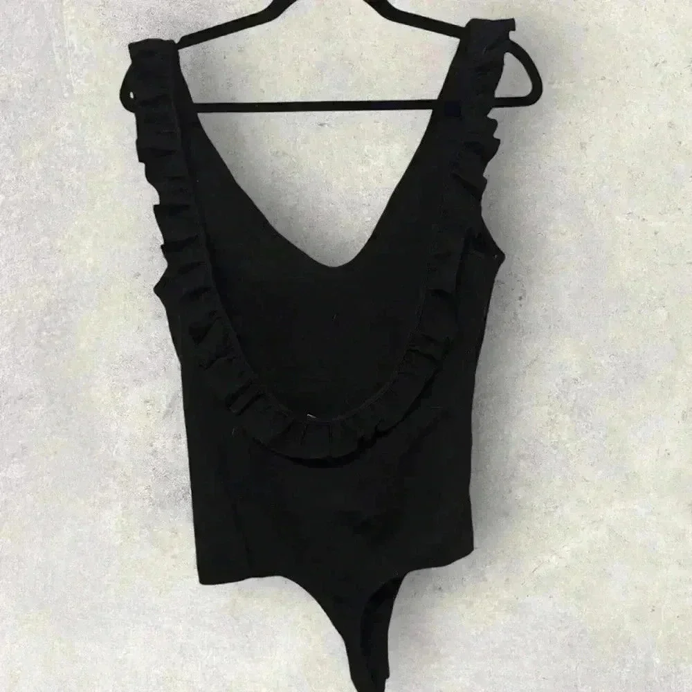 Nwt free‎ people ruffle bodysuit